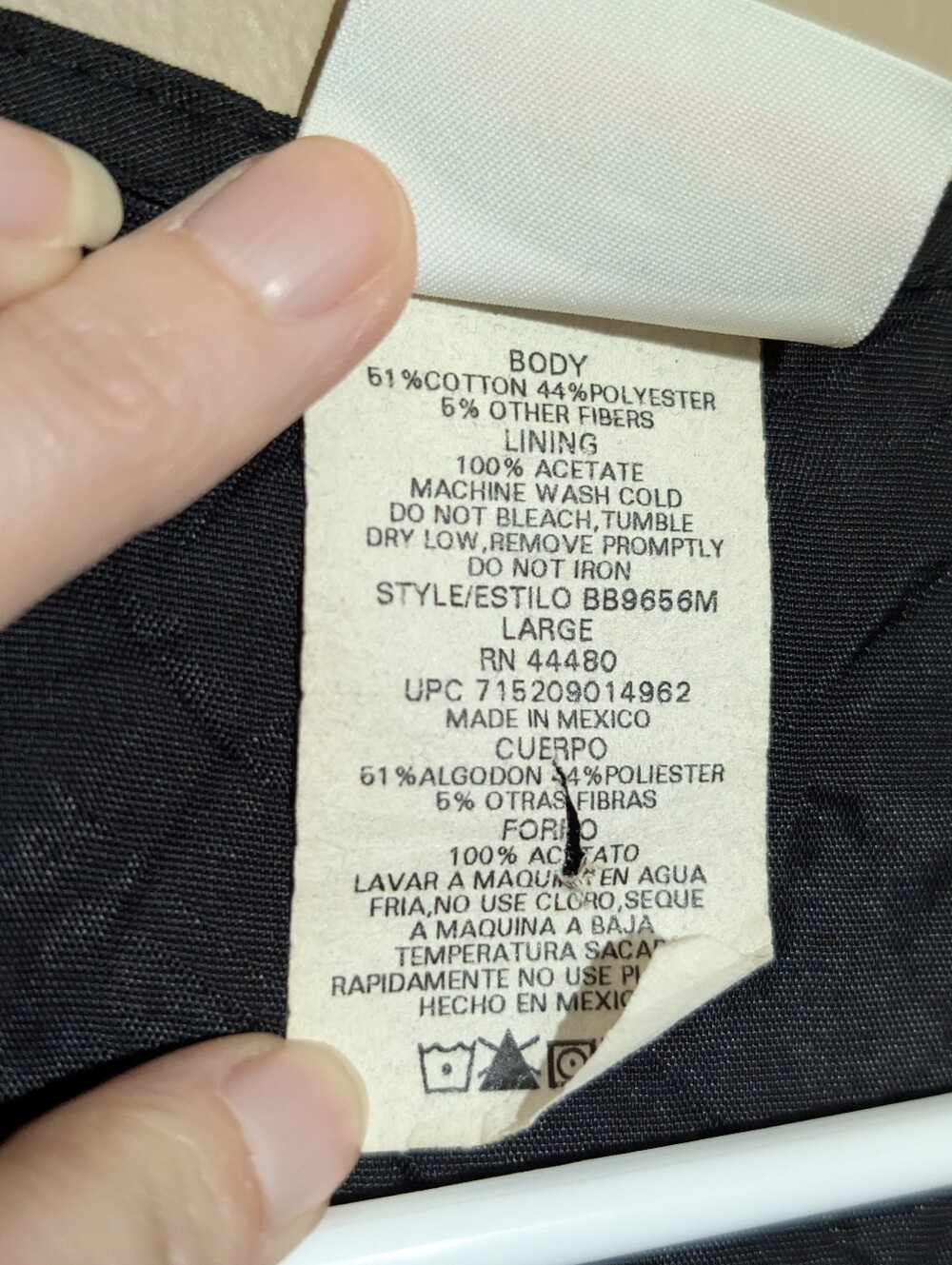 Vintage!!!Cat-Themed Tapestry Vest, Large - Picture 3 of 4